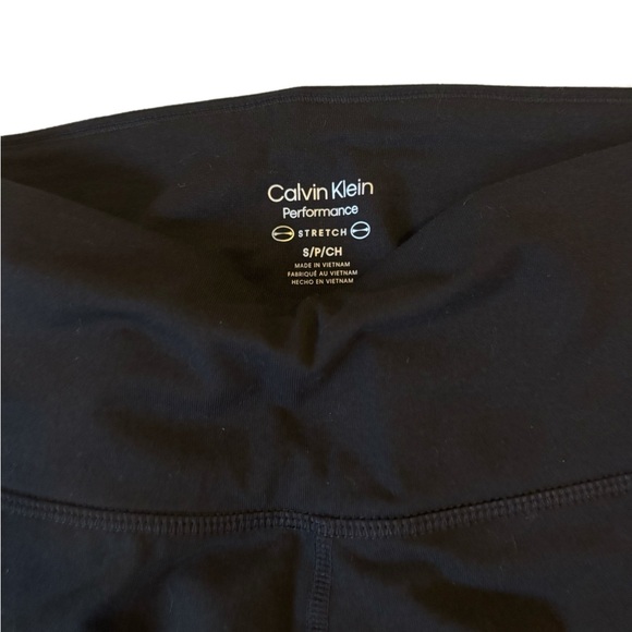 Calvin Klein Performance Black Leggings - Picture 1 of 3